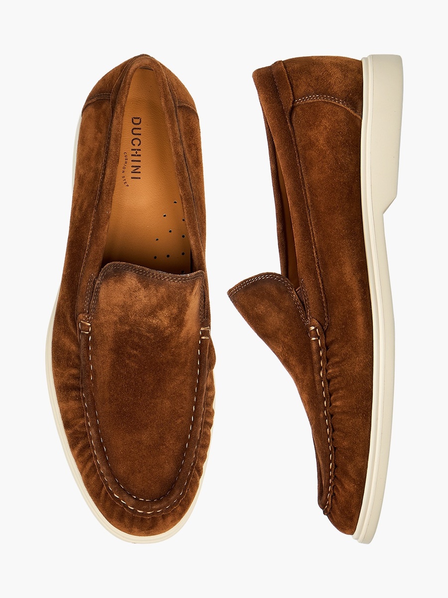Men Slip-On Leather Loafers