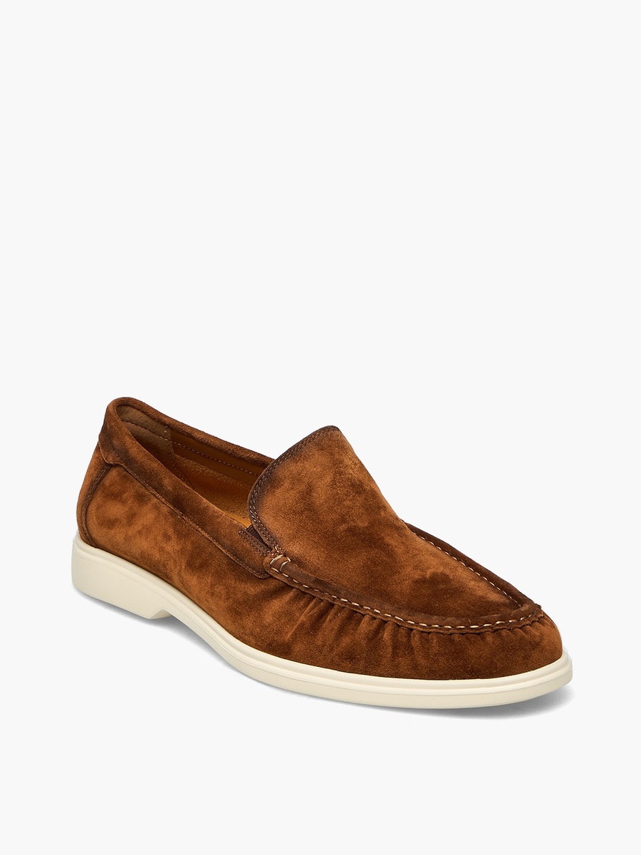 Men Slip-On Leather Loafers