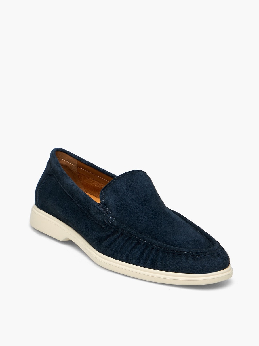 Men Slip-On Leather Loafers