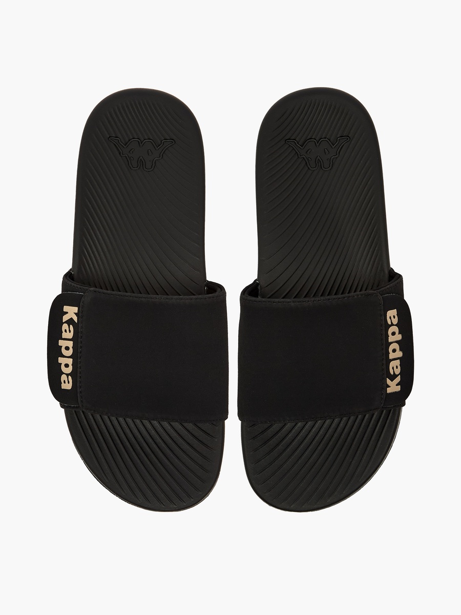 Men Logo Print Slides