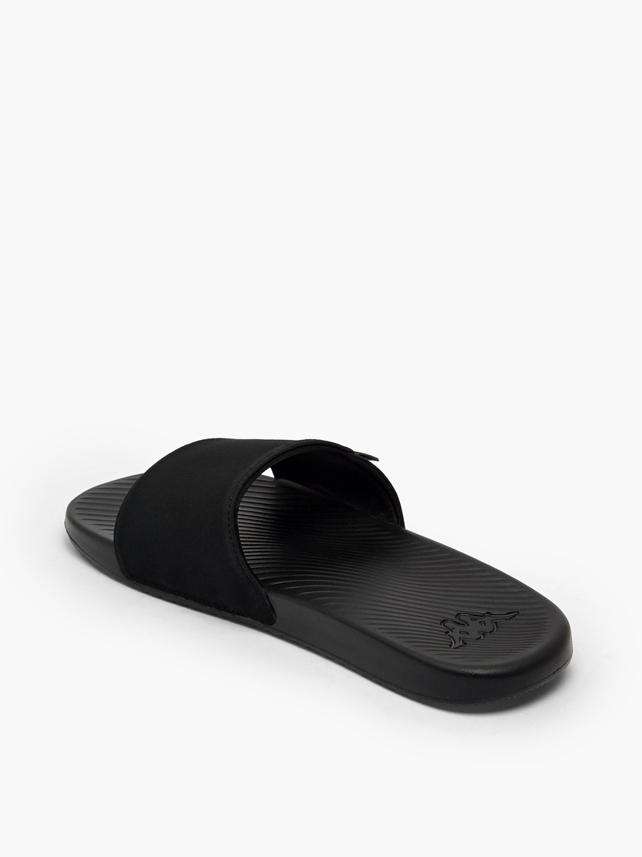 Men Logo Print Slides