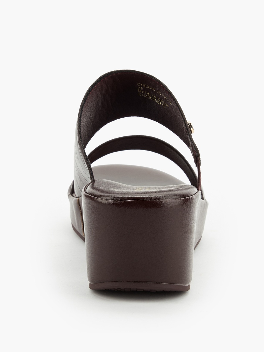 Women Textured Wedge Heel Sandals