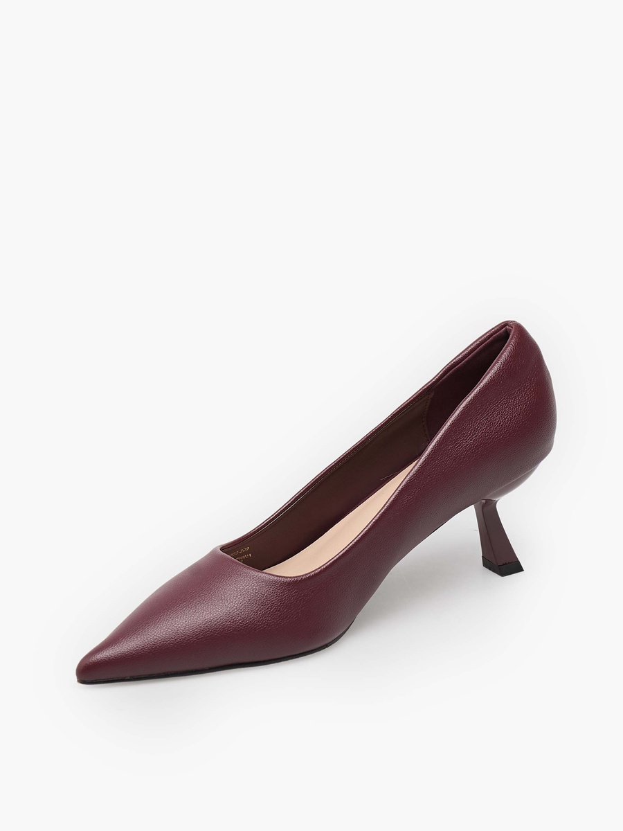 Women Flared Heel Pumps