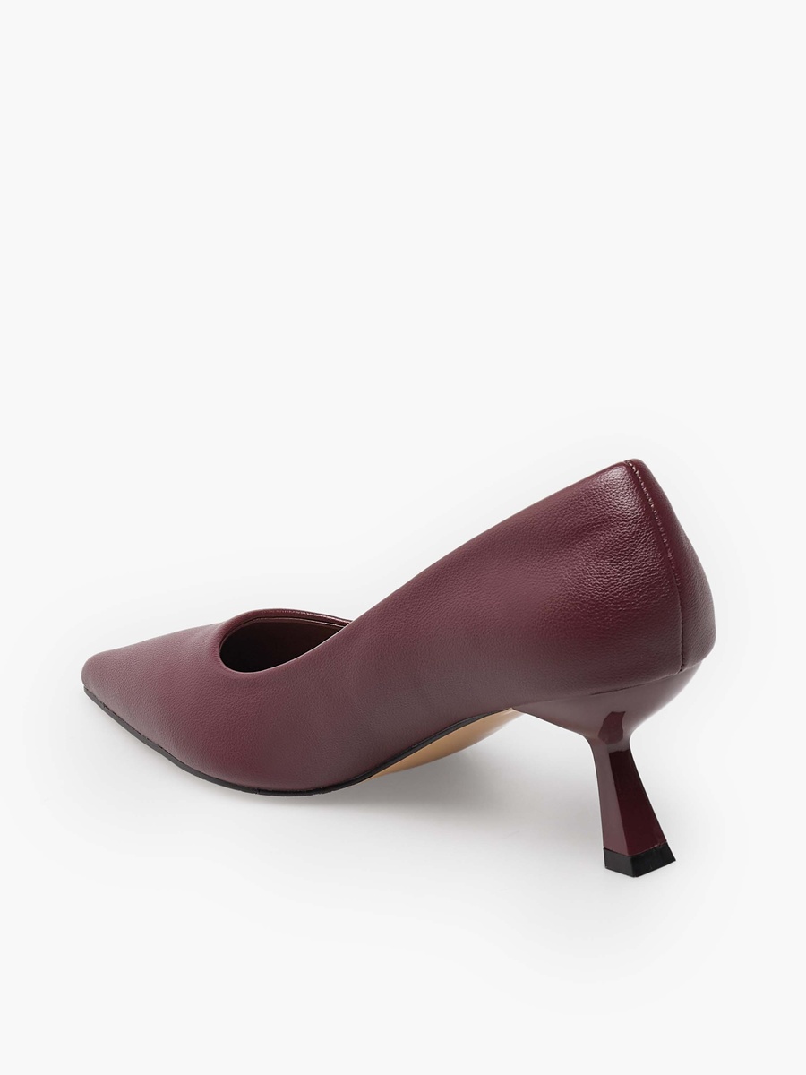 Women Flared Heel Pumps