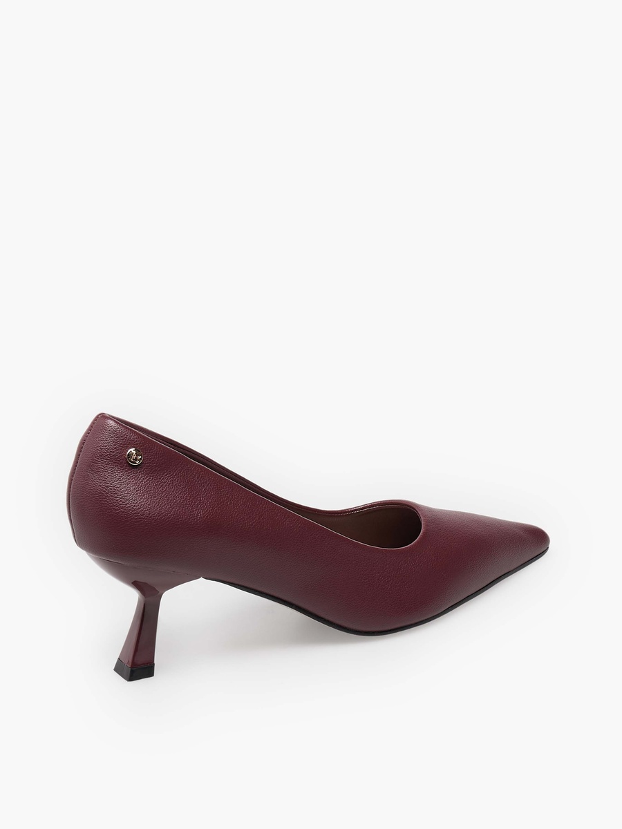 Women Flared Heel Pumps