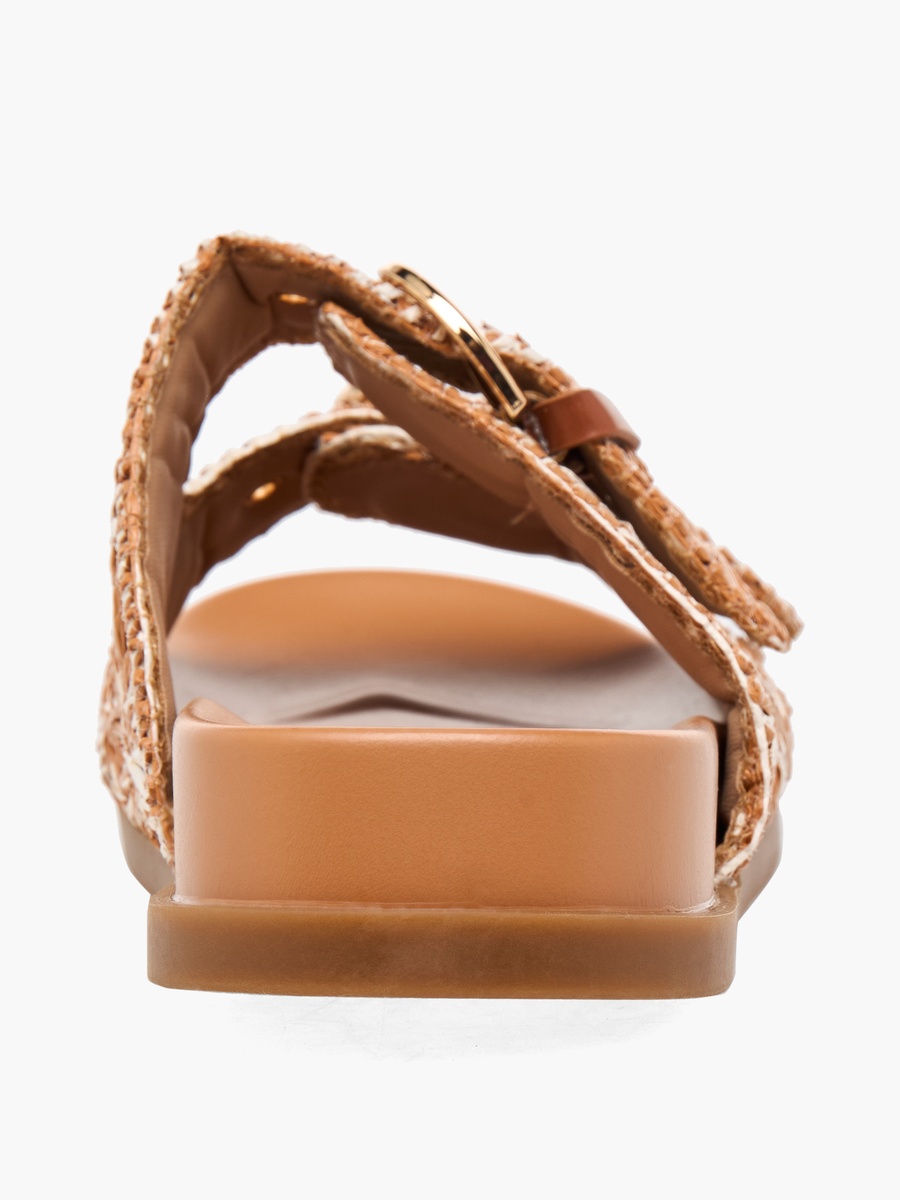 Women Woven Textured Slip-On Sandals