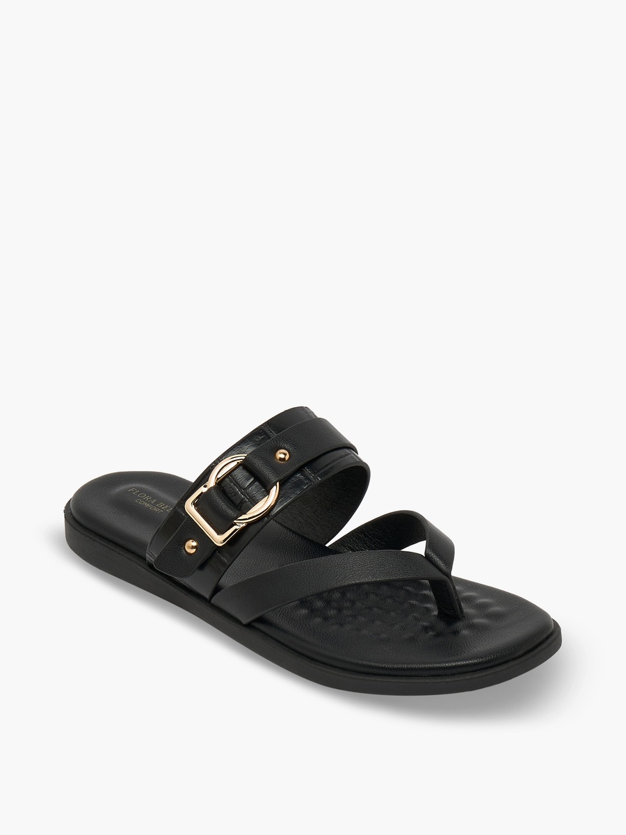 Women Buckle Accent Sandals