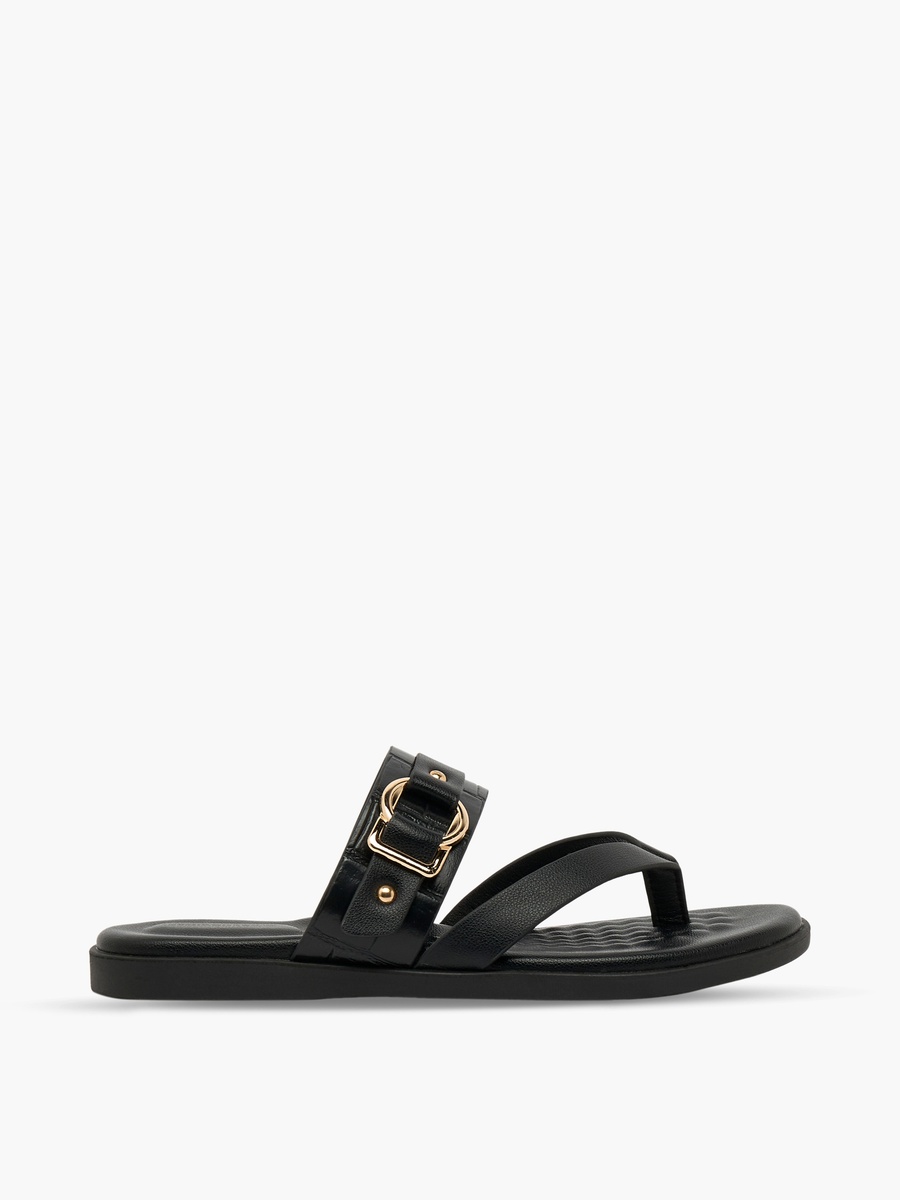 Women Buckle Accent Sandals