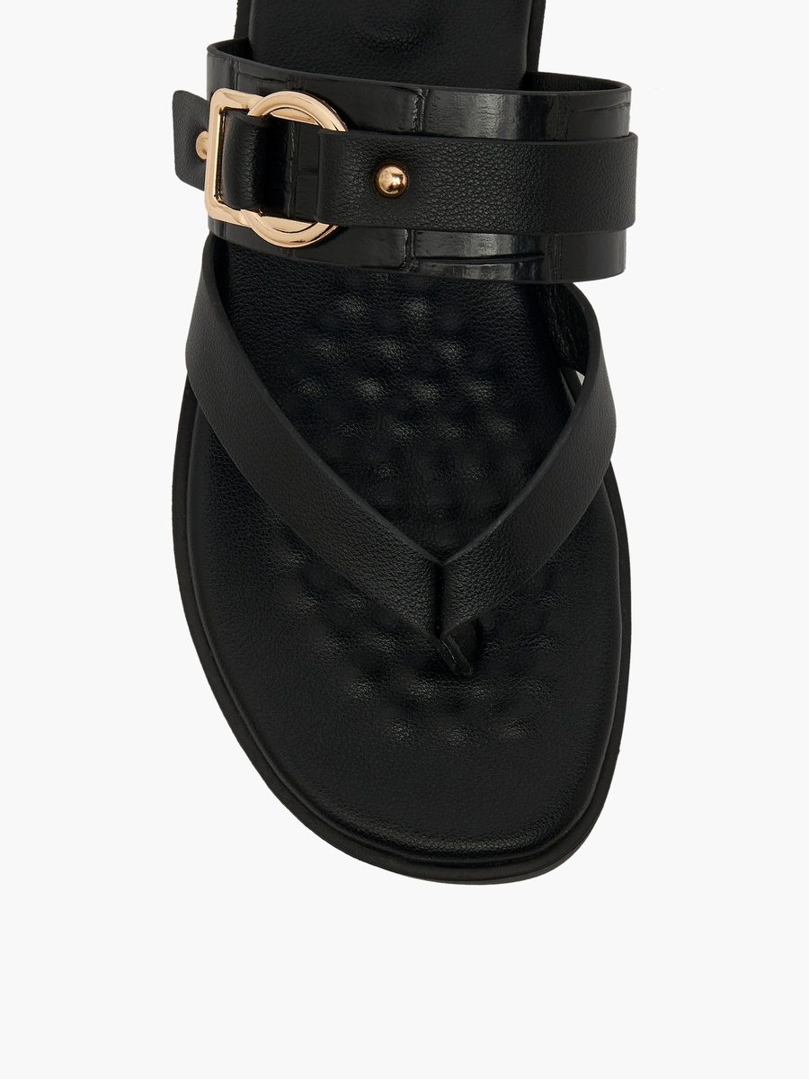 Women Buckle Accent Sandals