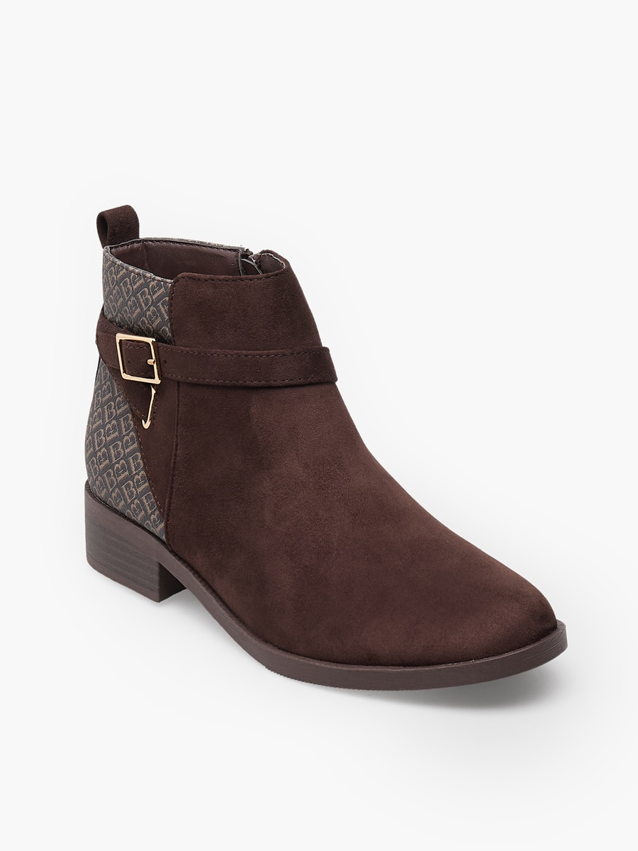 Women Zip Closure Ankle Boots