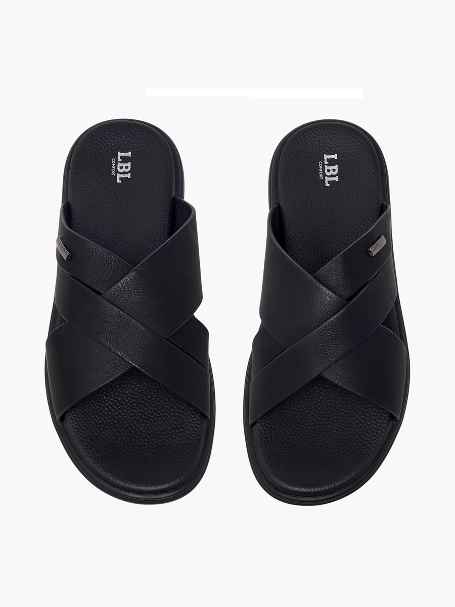 Men Criss-Cross Comfort Sandals