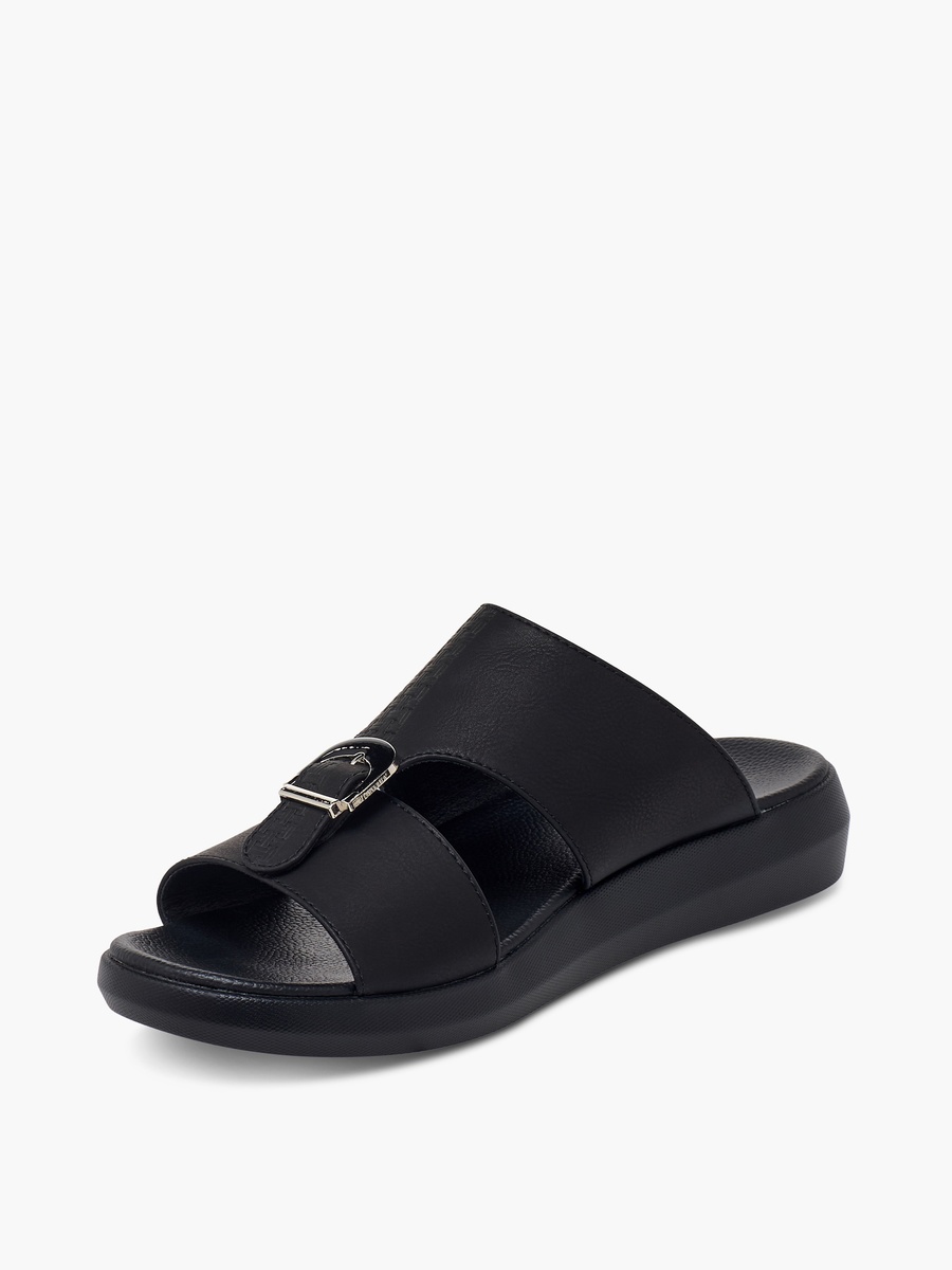Men Buckle Accent Arabic Sandals