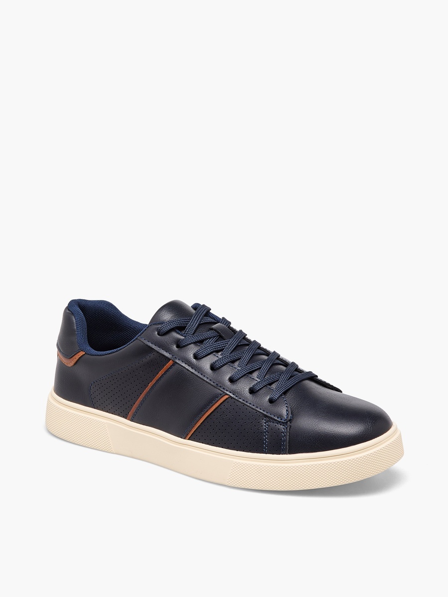 Men Lace-Up Ankle Sneakers