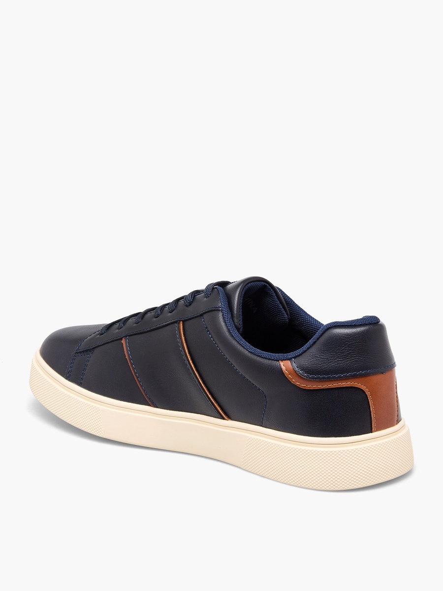 Men Lace-Up Ankle Sneakers