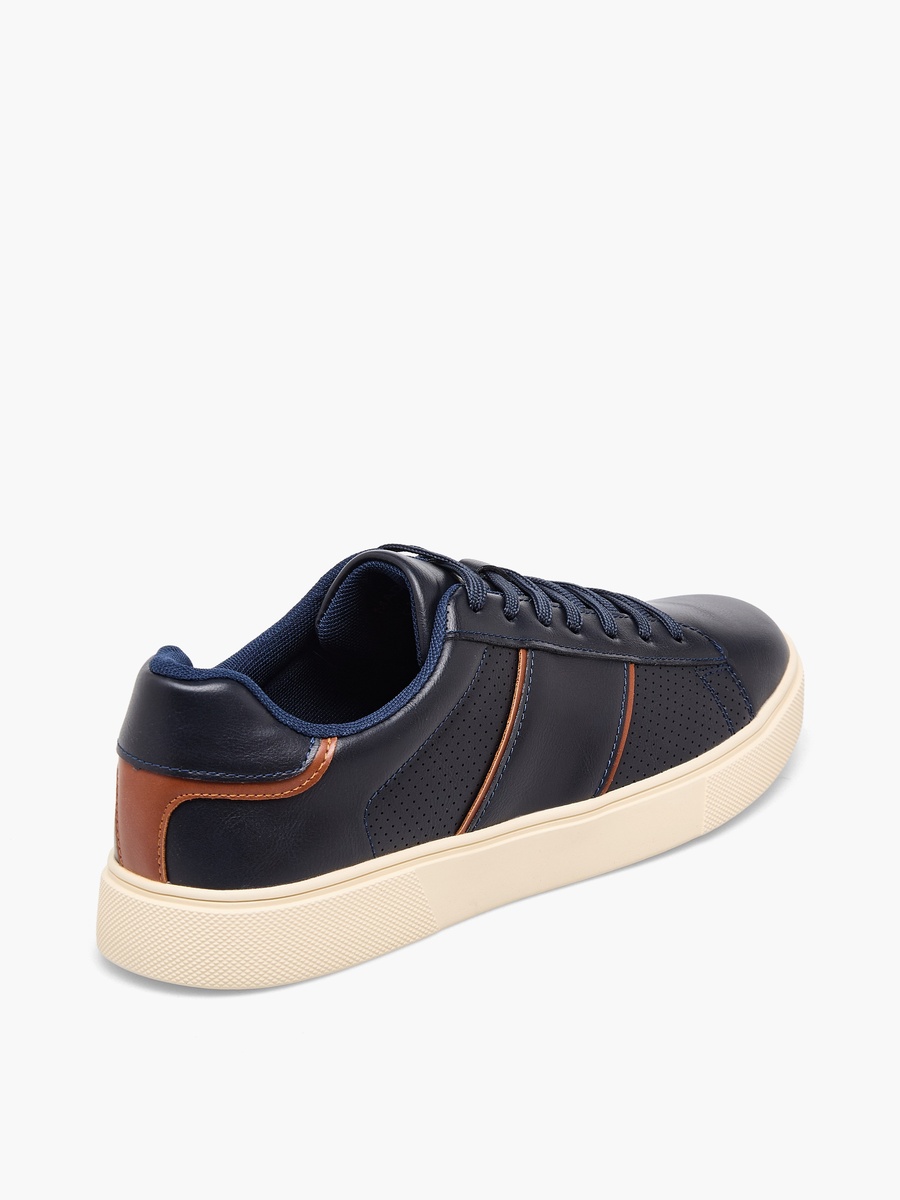 Men Lace-Up Ankle Sneakers