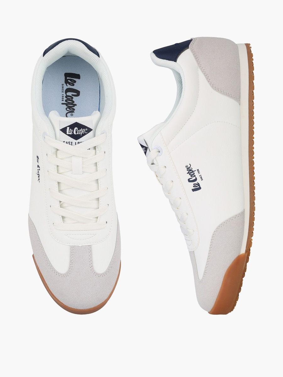 Men Lace-Up Ankle Sneakers