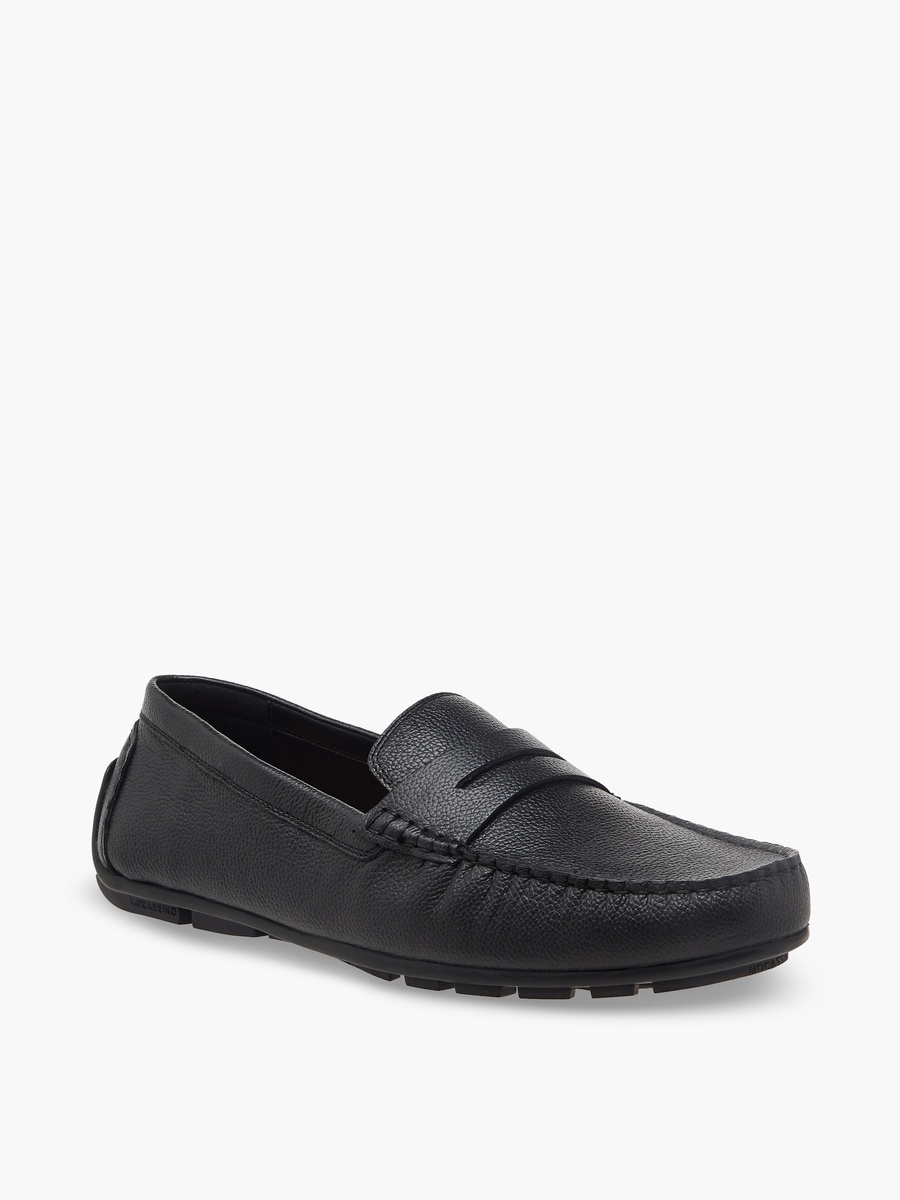 Men Leather Slip-On Moccasins