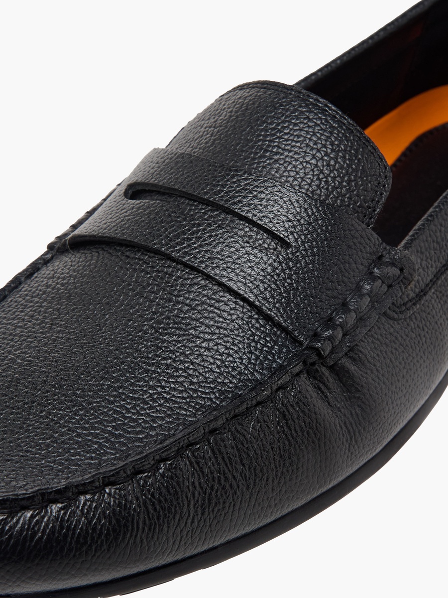Men Leather Slip-On Moccasins