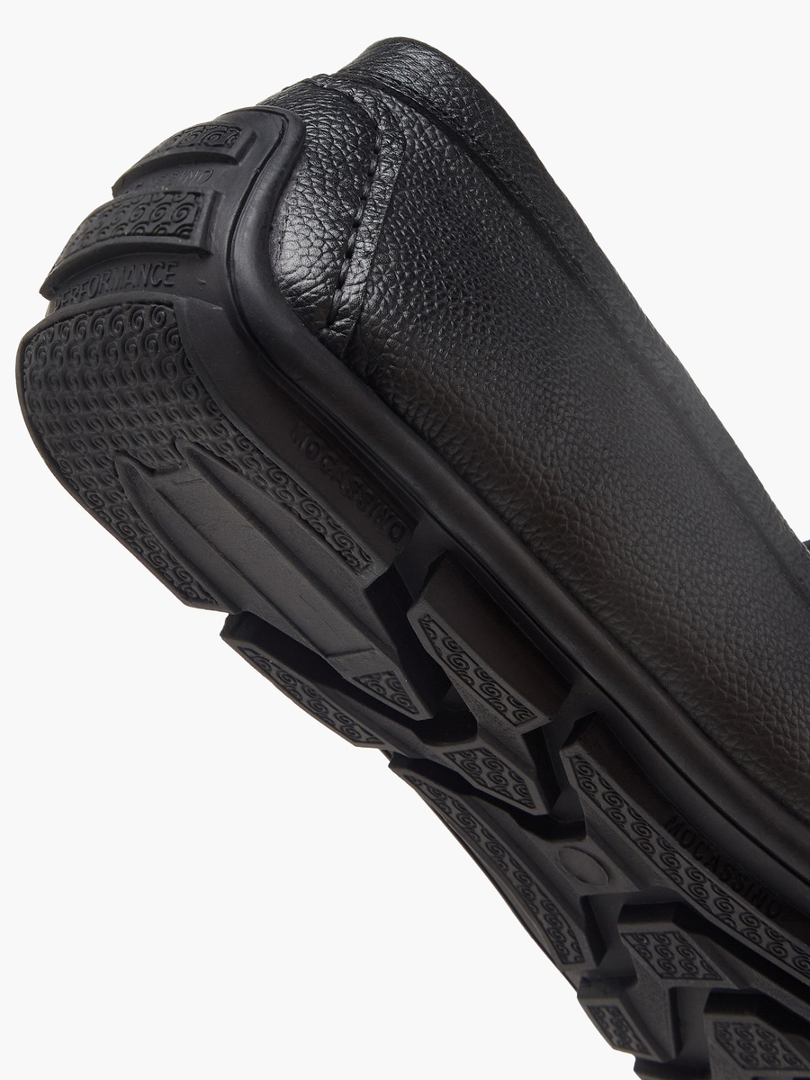 Men Leather Slip-On Moccasins
