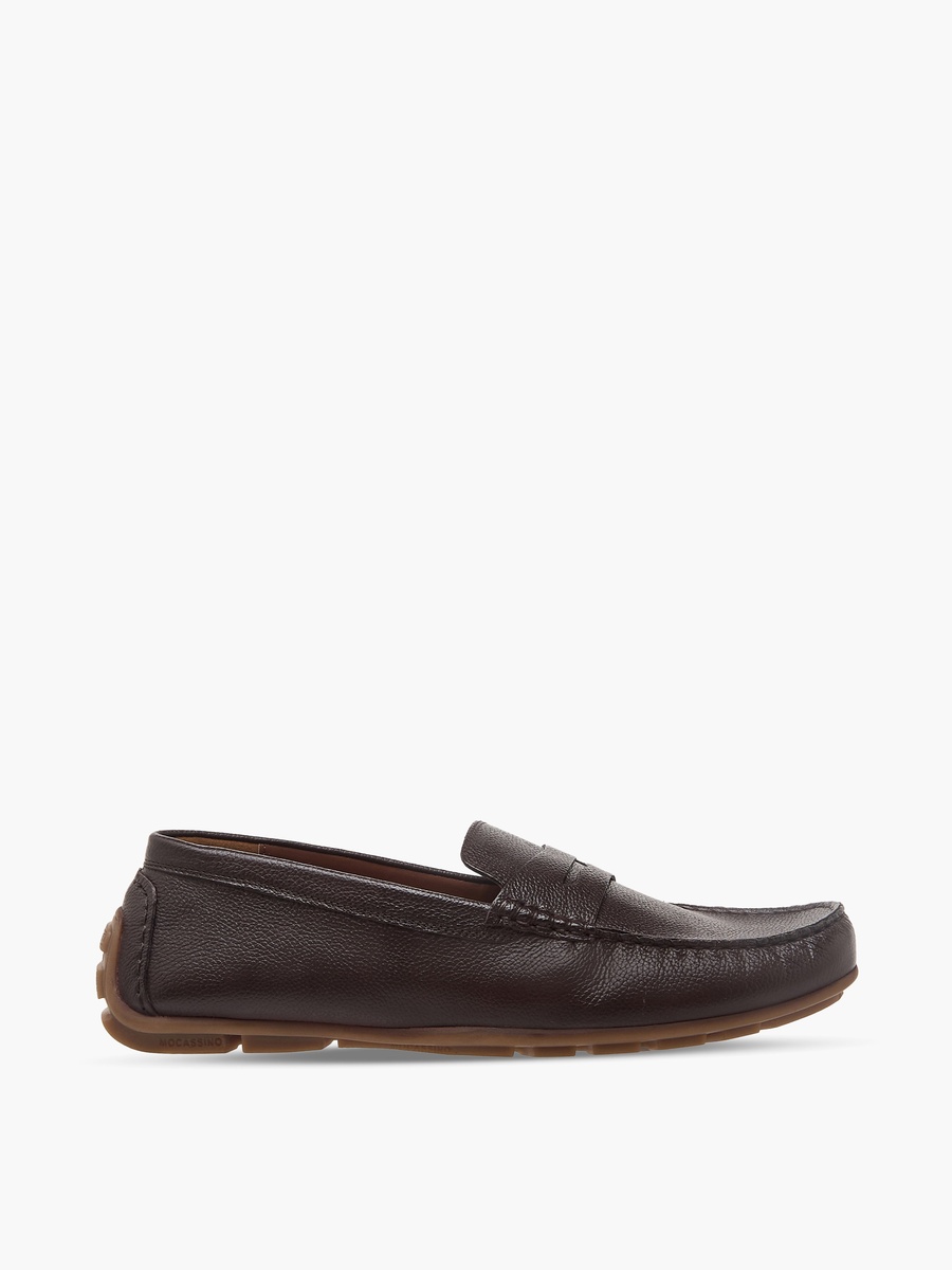 Men Leather Slip-On Moccasins