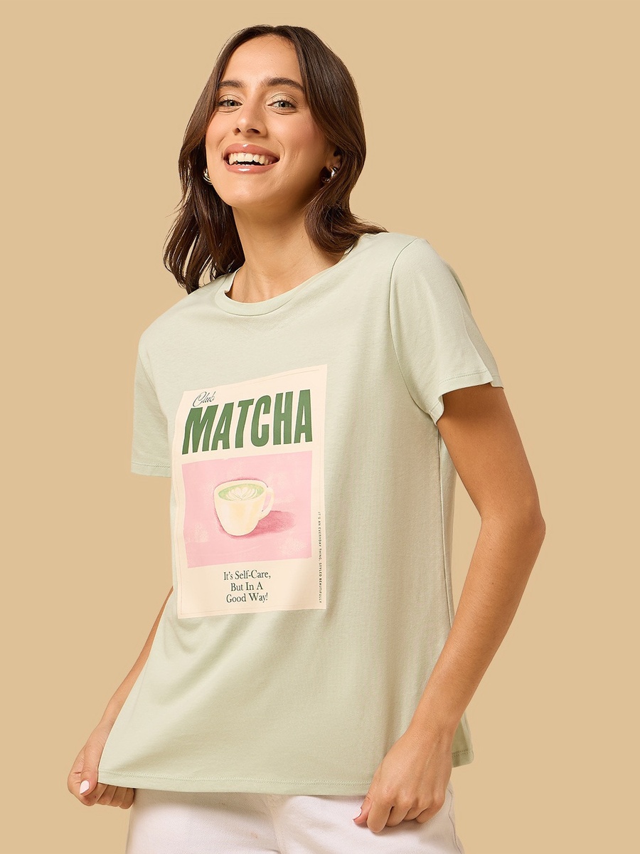 Matcha Print T-Shirt
