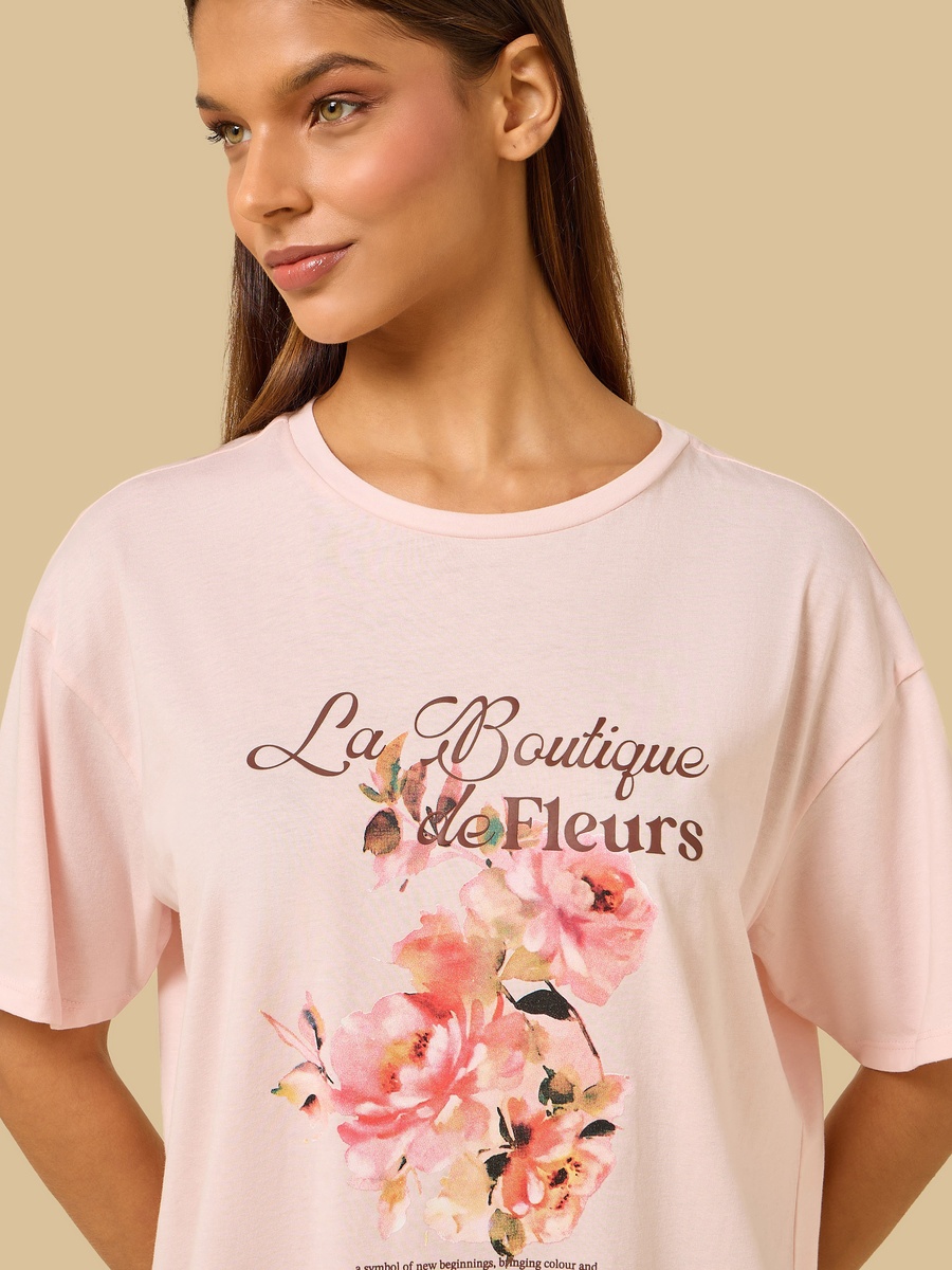 Floral Print T-Shirt