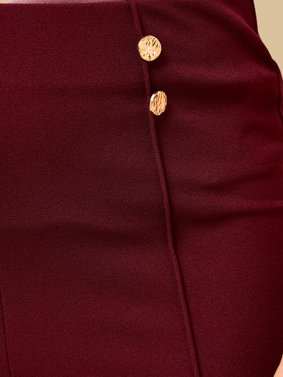 Centre Seam Flared Leg Pants