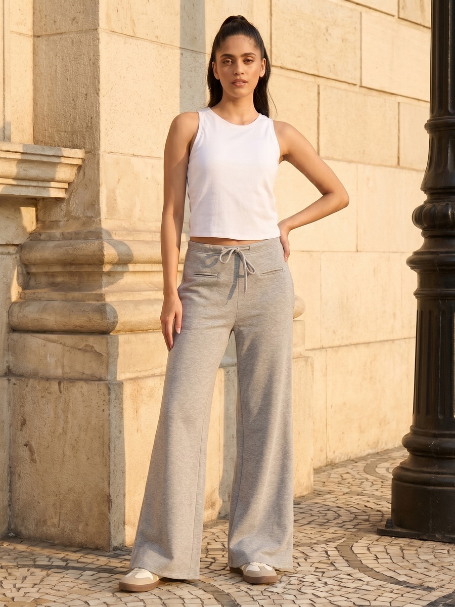 Interlock Wide Leg Pants