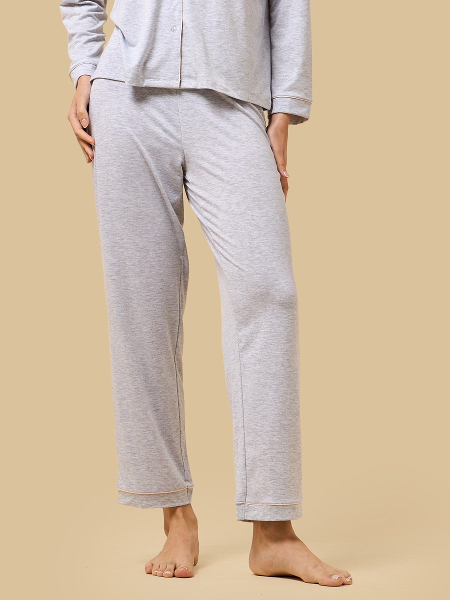 Plain Viscose Jersey Pyjama Set