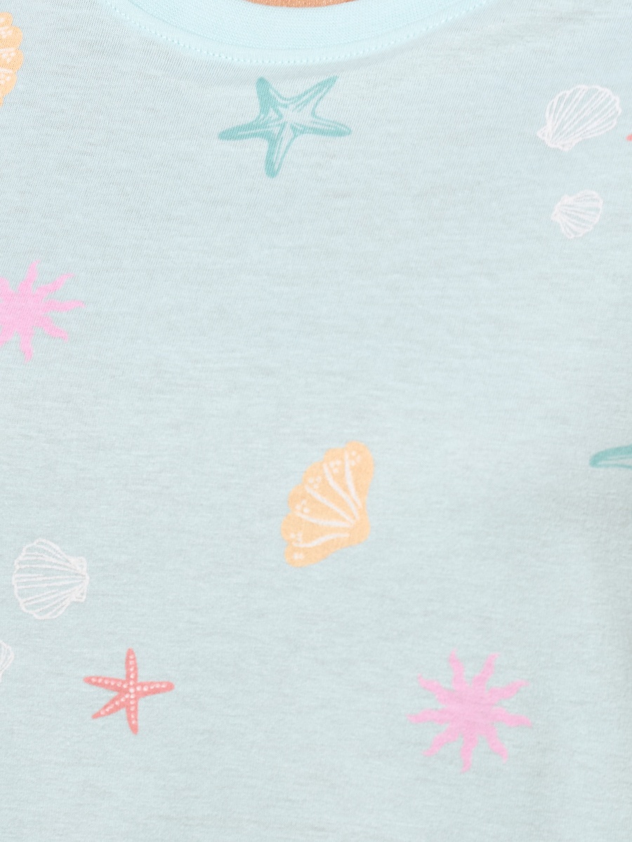 Seashell Print Sleepshirt