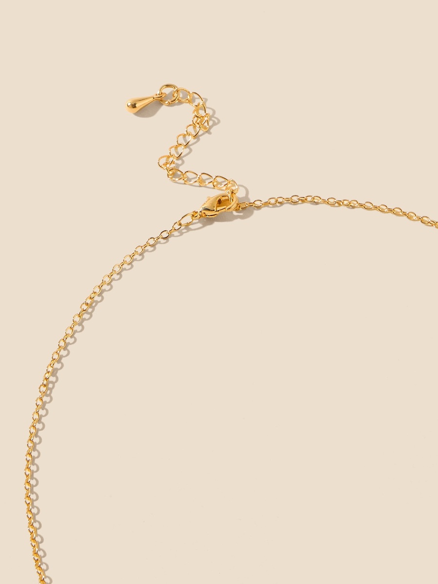 Floral Pendant Necklace and Stud Earrings Set