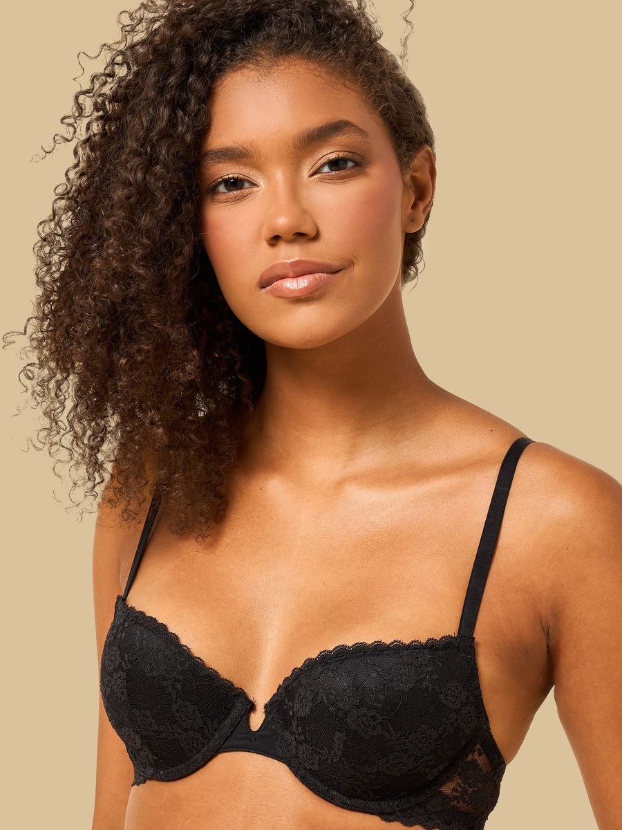Pack of 2 - Lace Wired Demi Bra