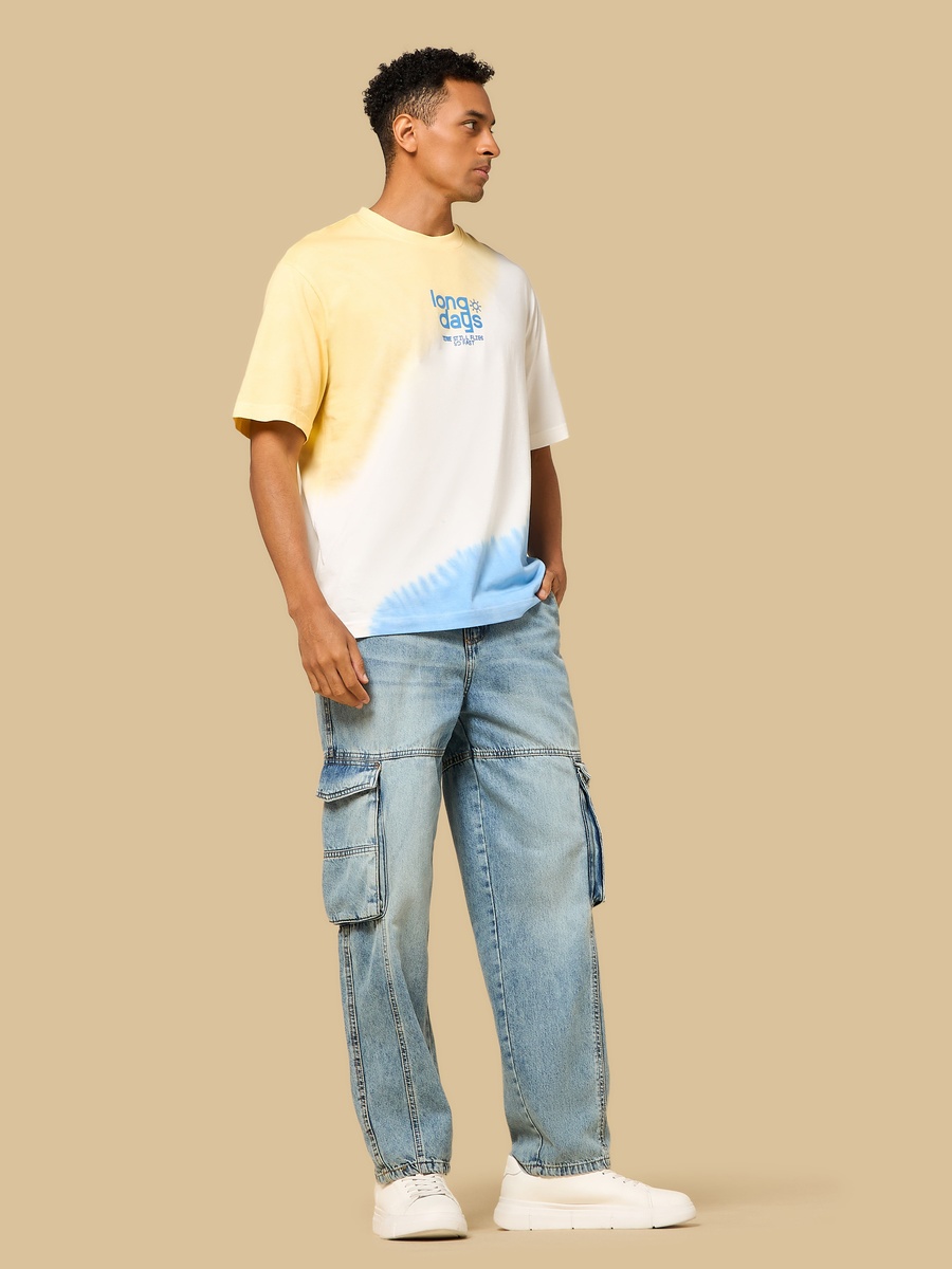 Slogan Print Relaxed Fit T-Shirt