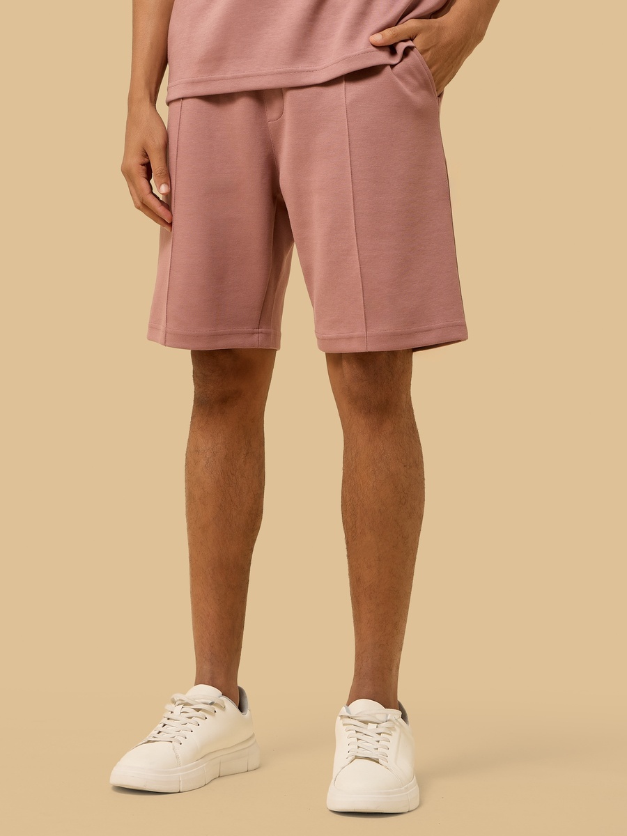 Pintuck Interlock Shorts