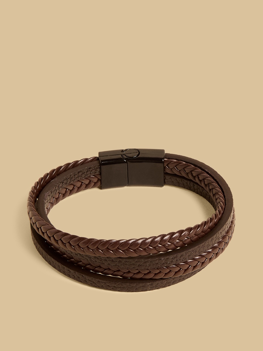 Layered Bracelet with Clasp Closure