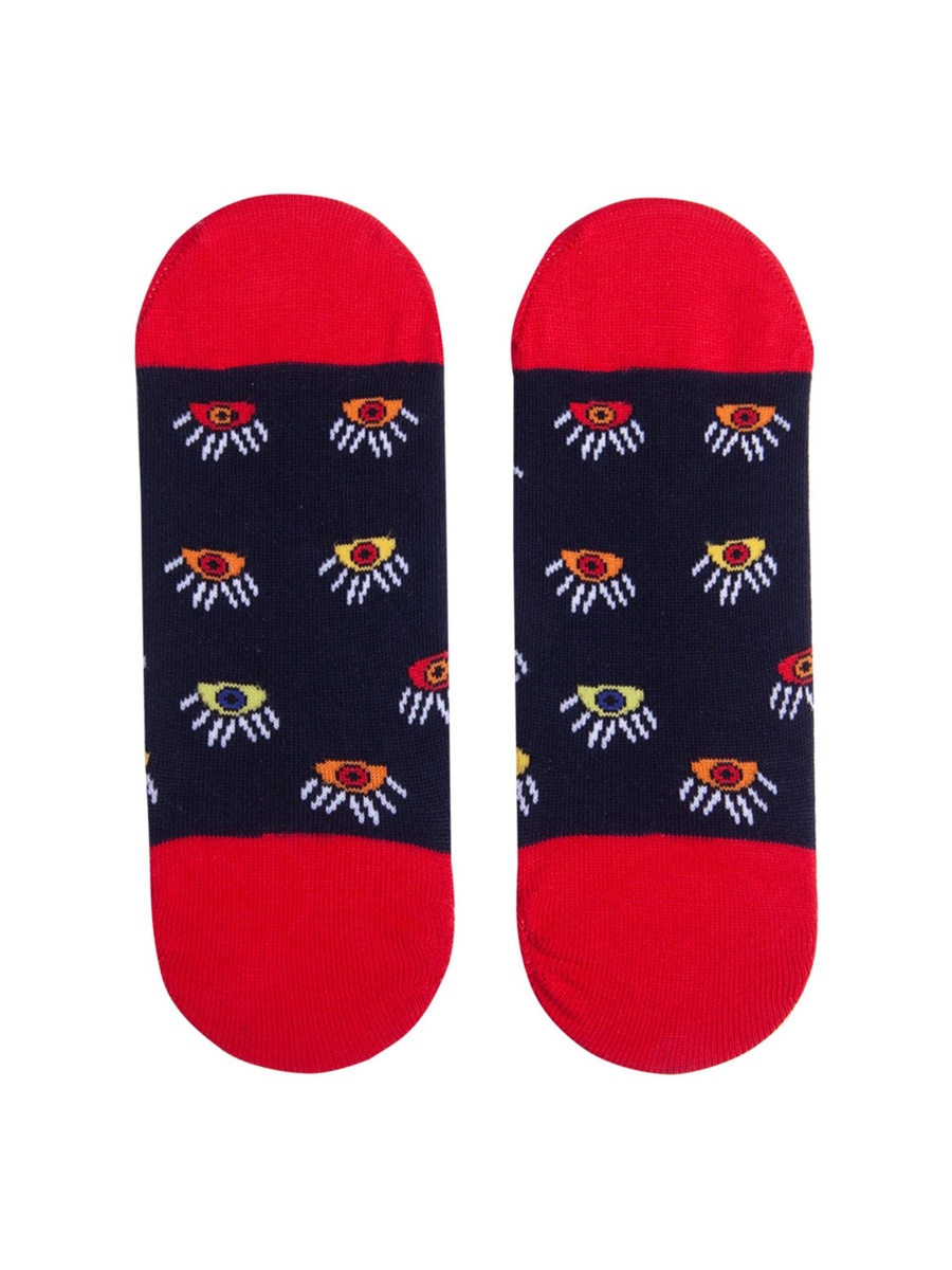 Pack of 5 - Cat Design Liner Socks