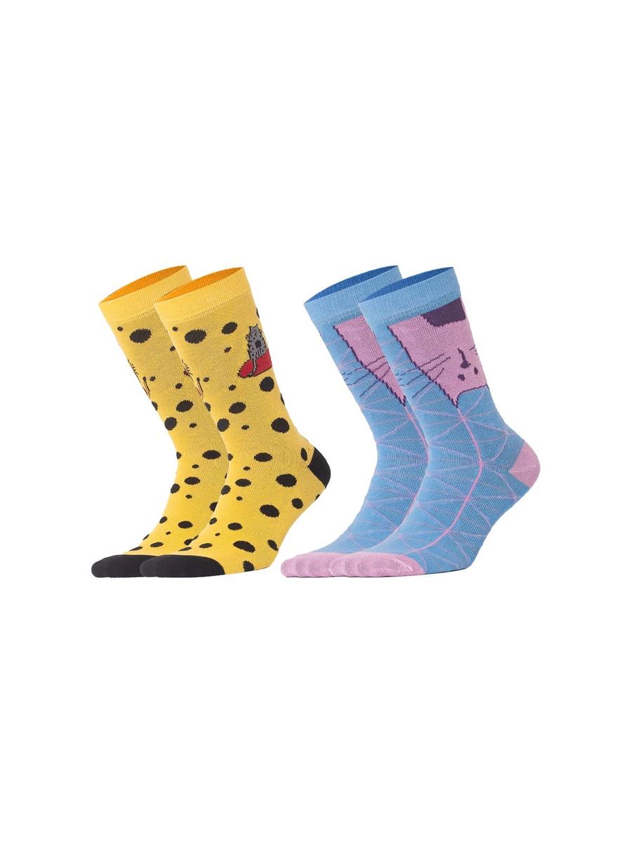 Pack of 5 - Cat Design Socks