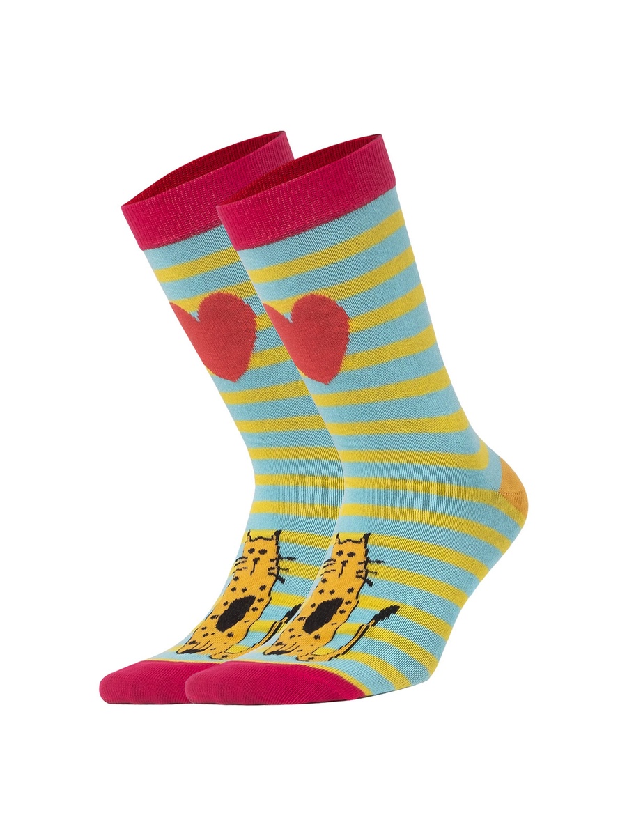 Pack of 3 - Cat Design Socks