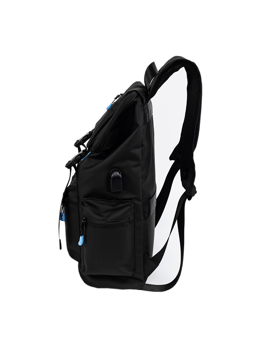 Black Waterproof Laptop Backpack