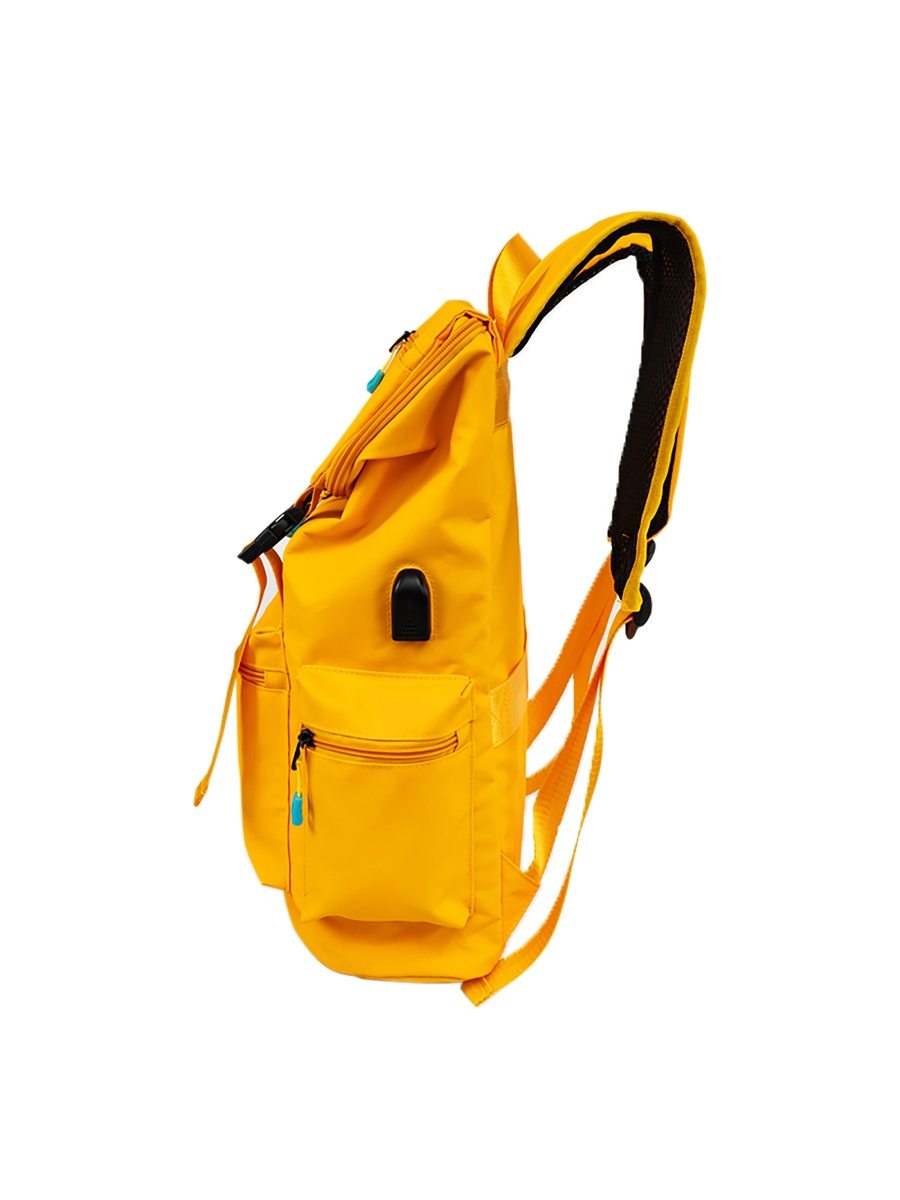 Yellow Waterproof Laptop Backpack