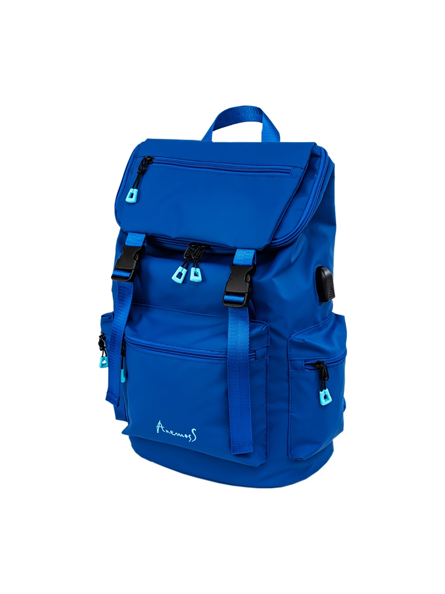 Blue Waterproof Laptop Backpack