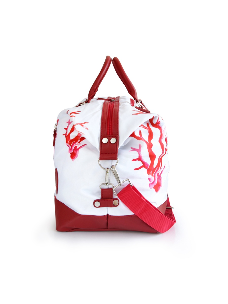 Coral Design Travel Duffel Bag, 50L