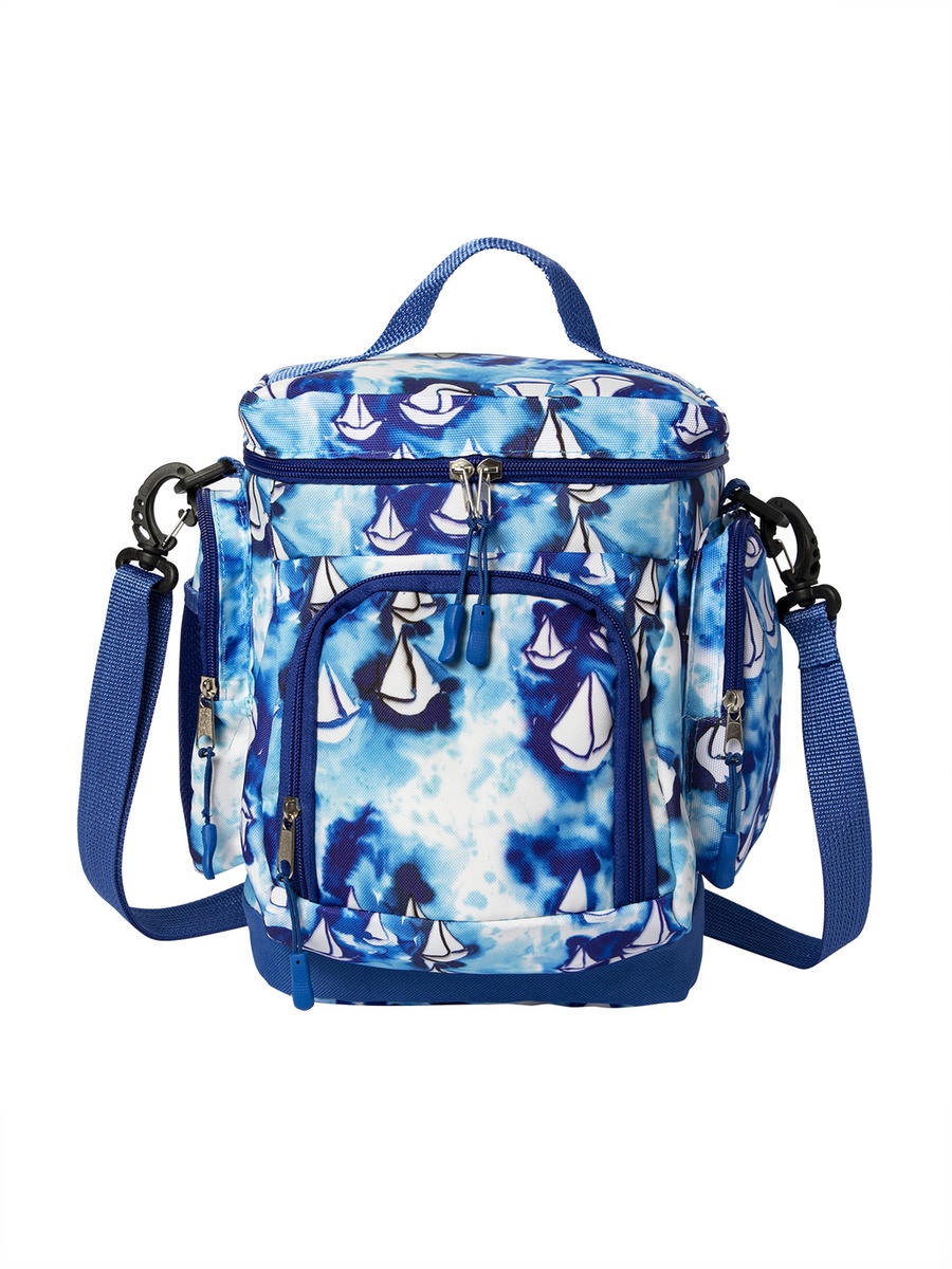 Sailboat Cooler Bag, Blue