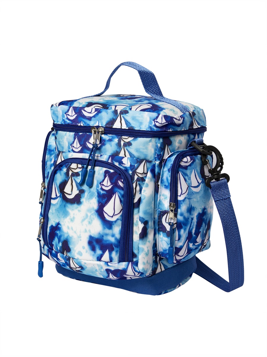 Sailboat Cooler Bag, Blue