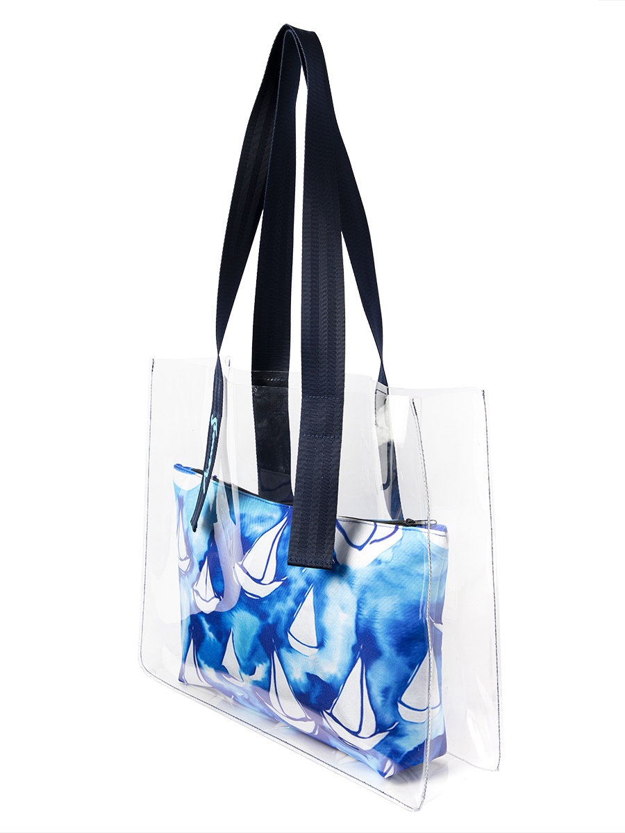 Clear Tote and Large Beach Bag