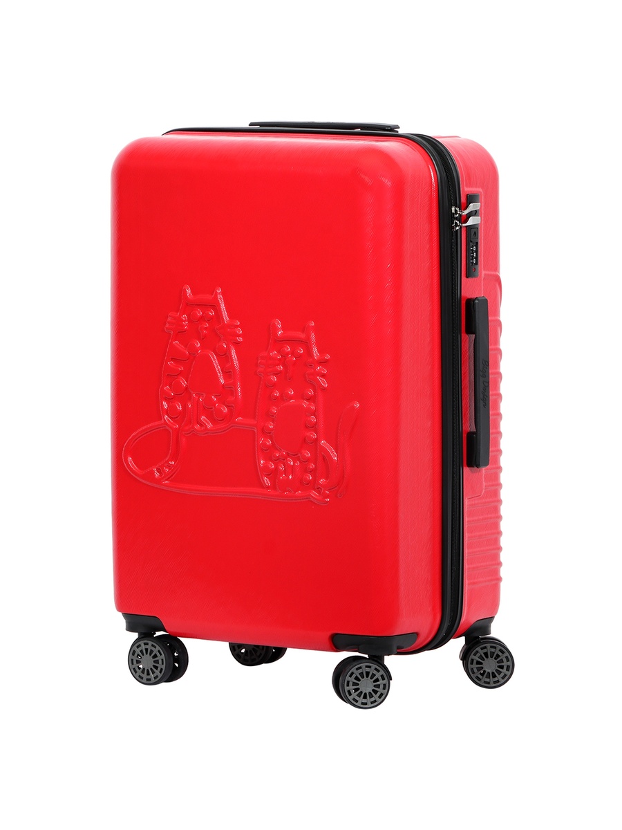 Cats Hand Luggage, Red 40l