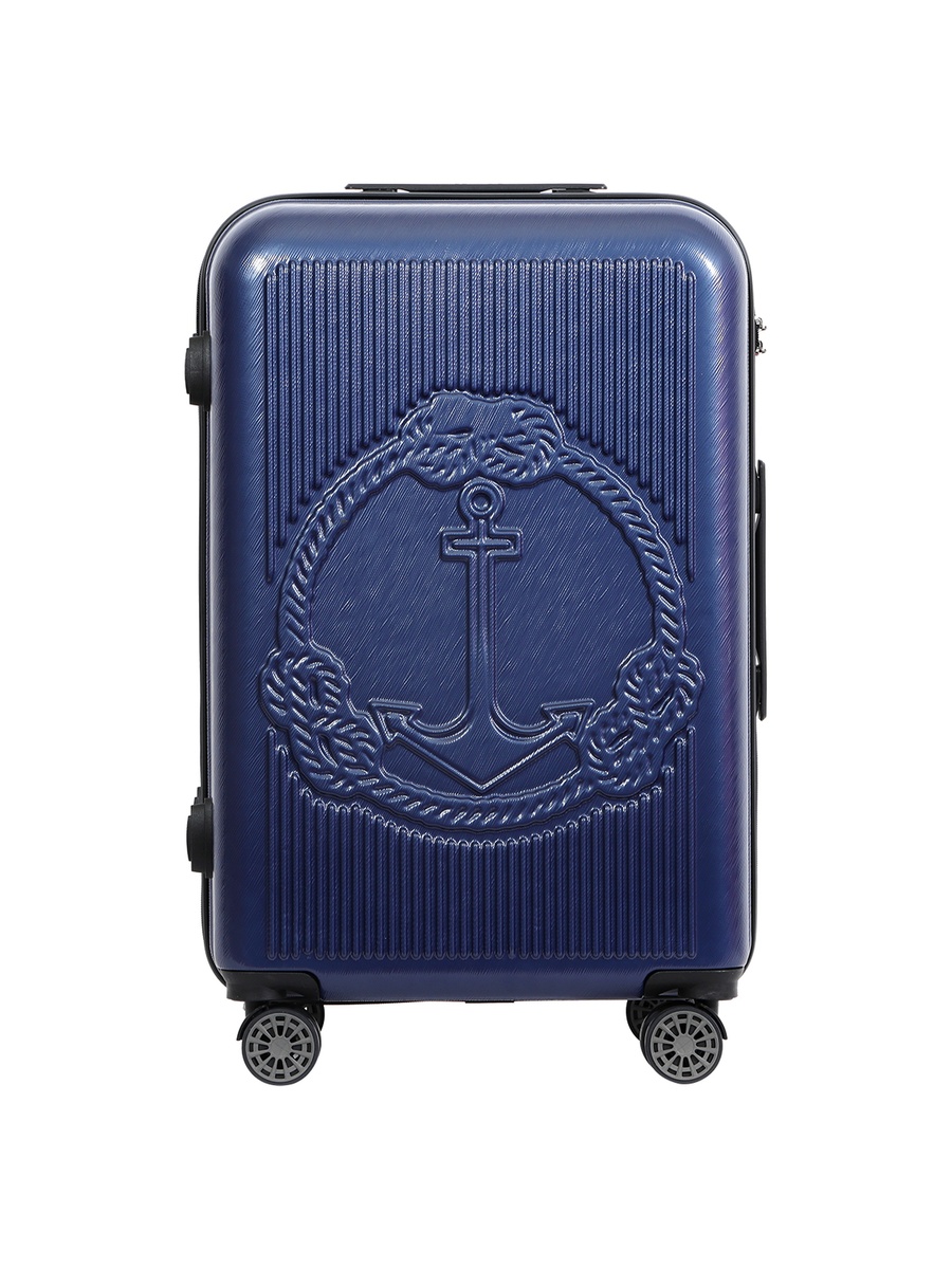 Ocean Medium Suitcase with Spinner Wheel, Blue 20 Inch