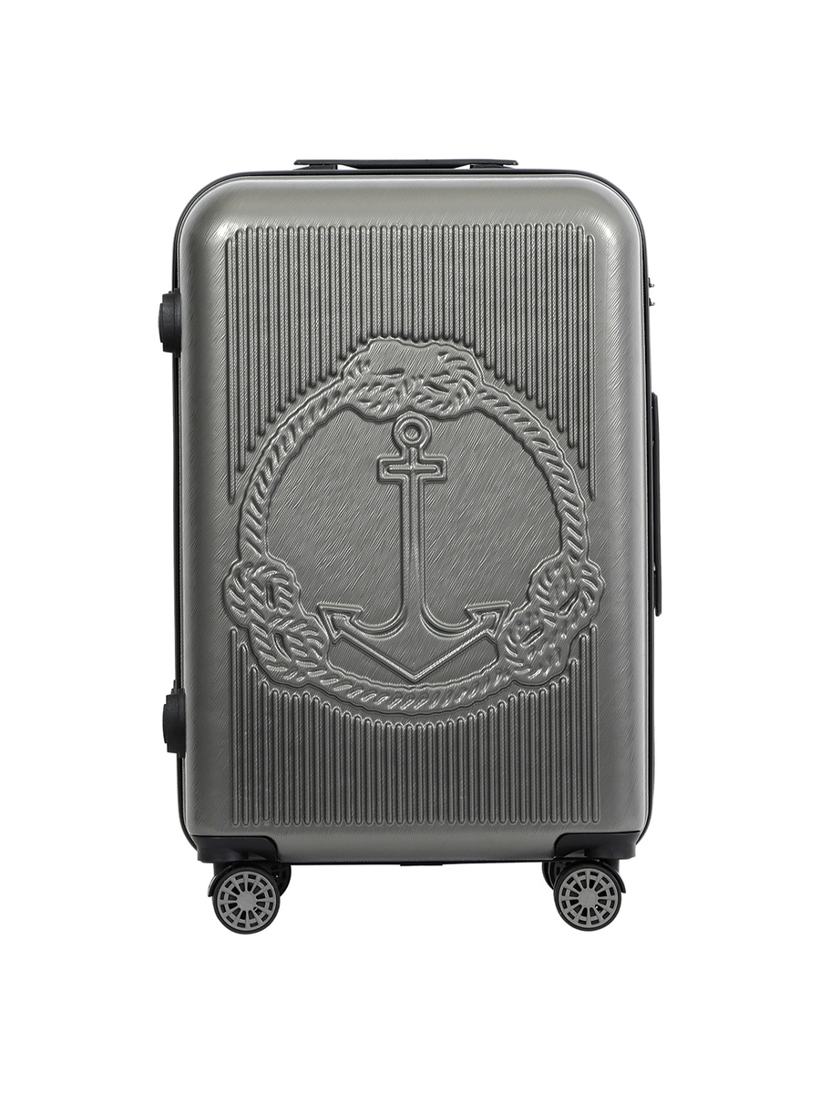Ocean Carry On Luggage with Spinner Wheel, Grey 20 Inch