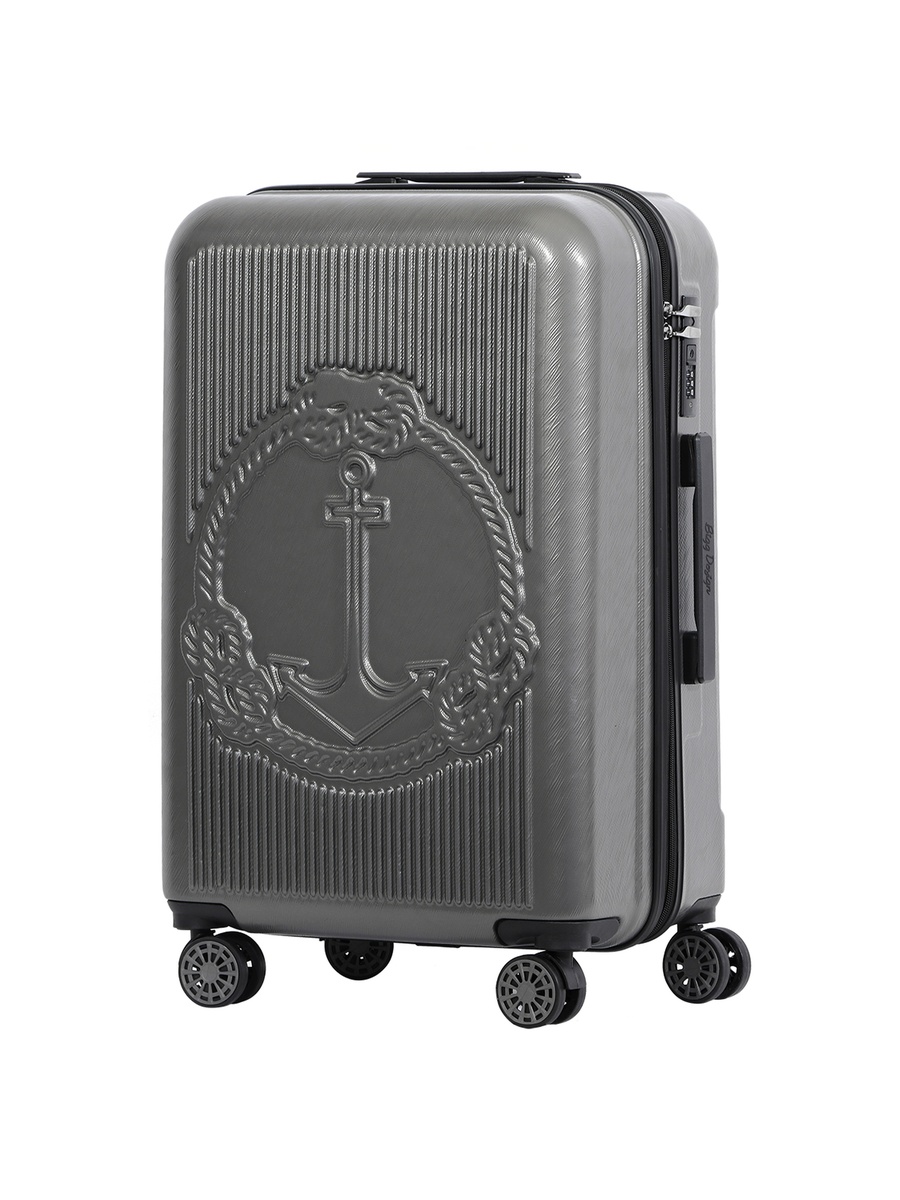 Ocean Carry On Luggage with Spinner Wheel, Grey 20 Inch