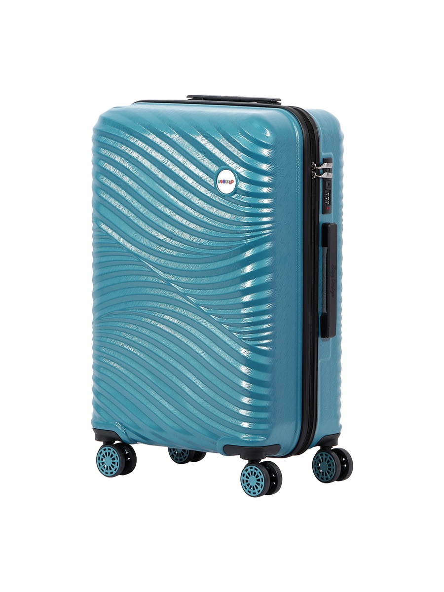 Moods Up Carry On Luggage, Steel Blue 20 Inch